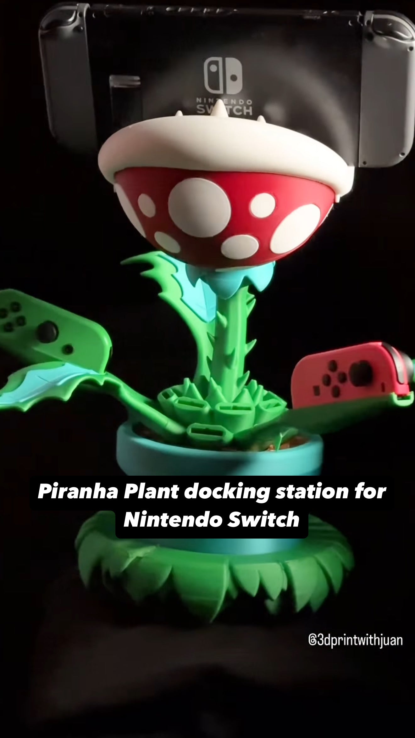 Piranha Plant Nintendo Switch 2 Docking Station
