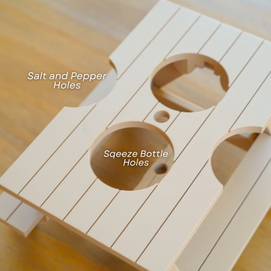 Picnic Table Condiment Caddy