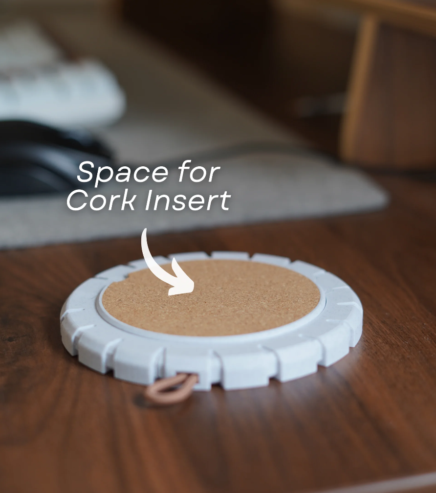 Spill Proof Coffee Carrier - carrying mug coaster