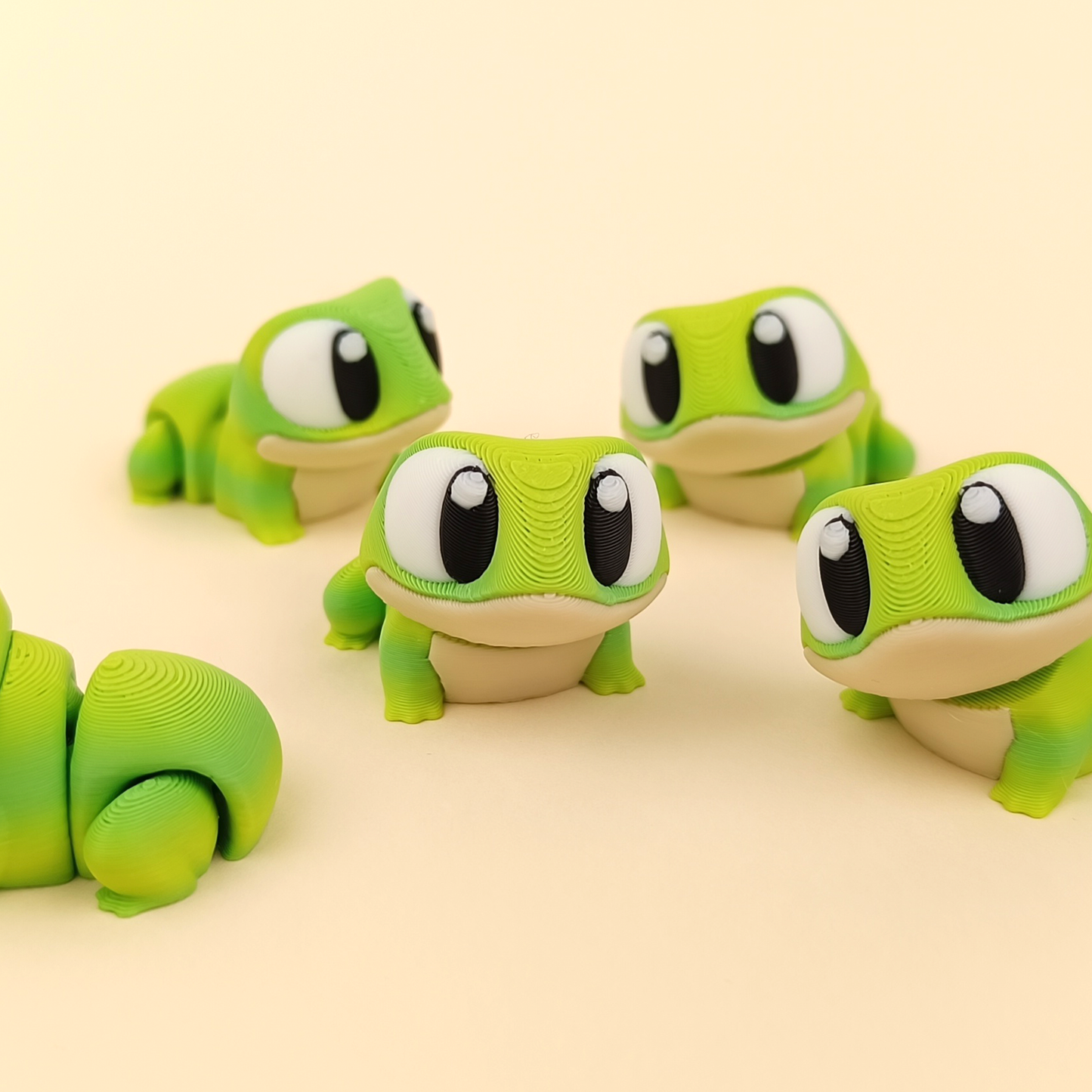 Flexi Mini Frogs – Tiny Hoppers, Big Eyes, Maximum Cuteness 🐸💚