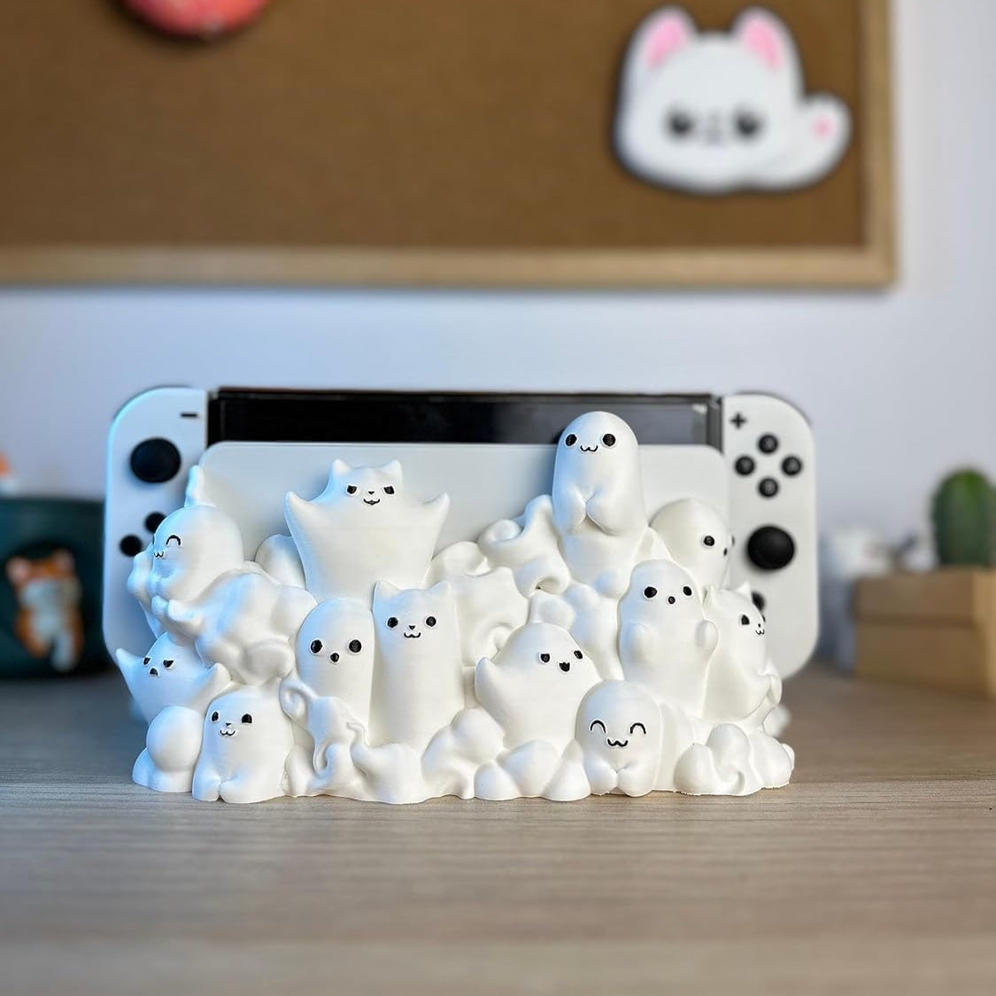 Cute Ghost Dock Switch - OLED & Classic Version