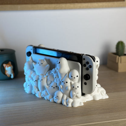 Cute Ghost Dock Switch - OLED & Classic Version