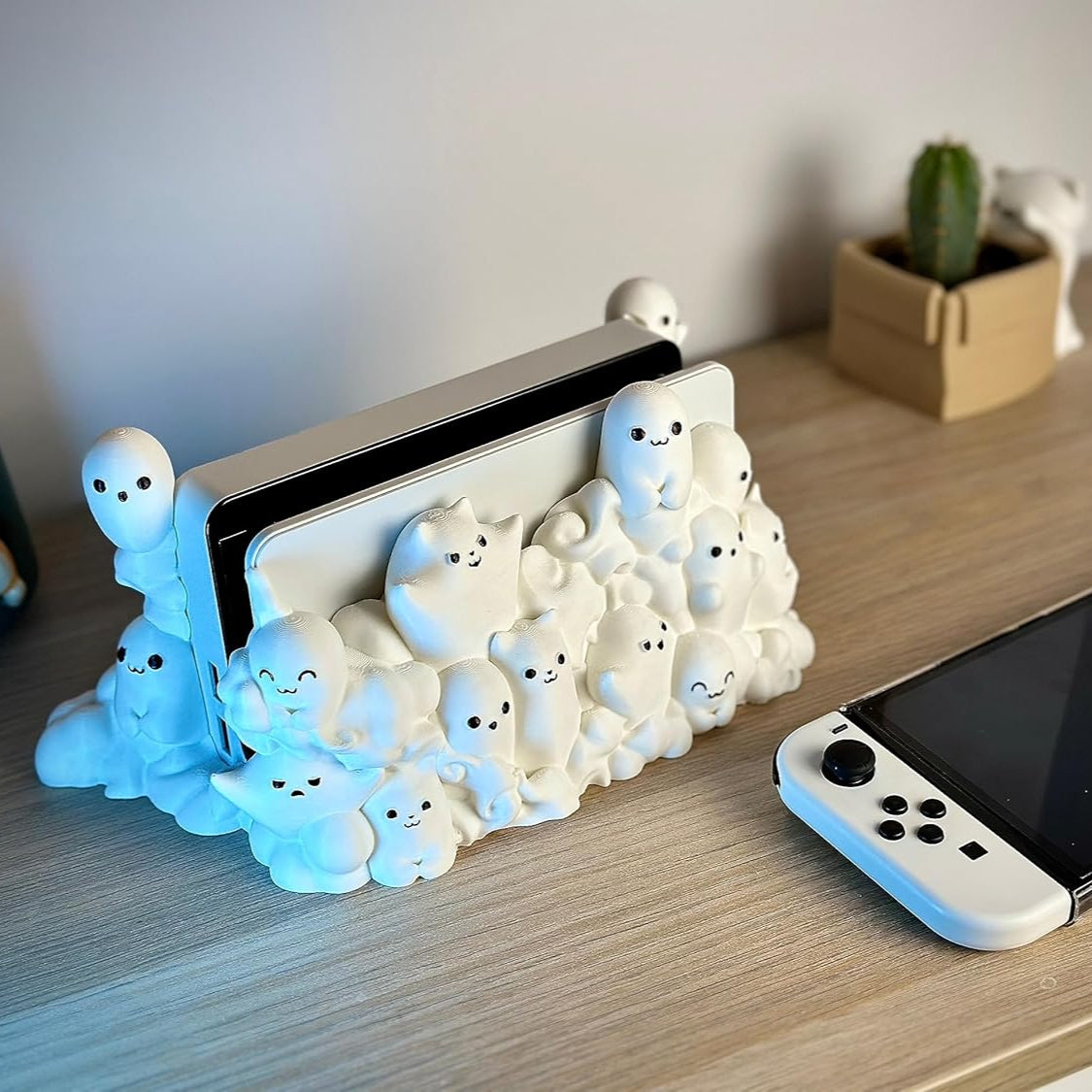 Cute Ghost Dock Switch - OLED & Classic Version