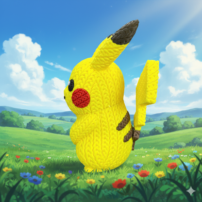 Pokemon - Pikachu - Knitted Style