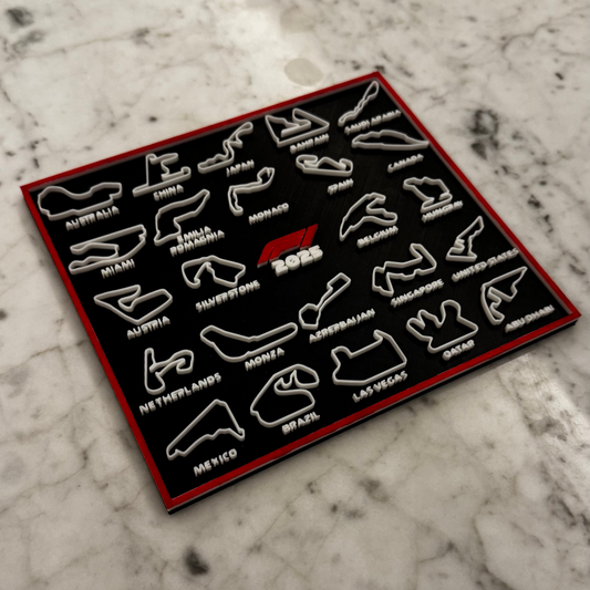 Formula 1 - 2025 Calendar Frame