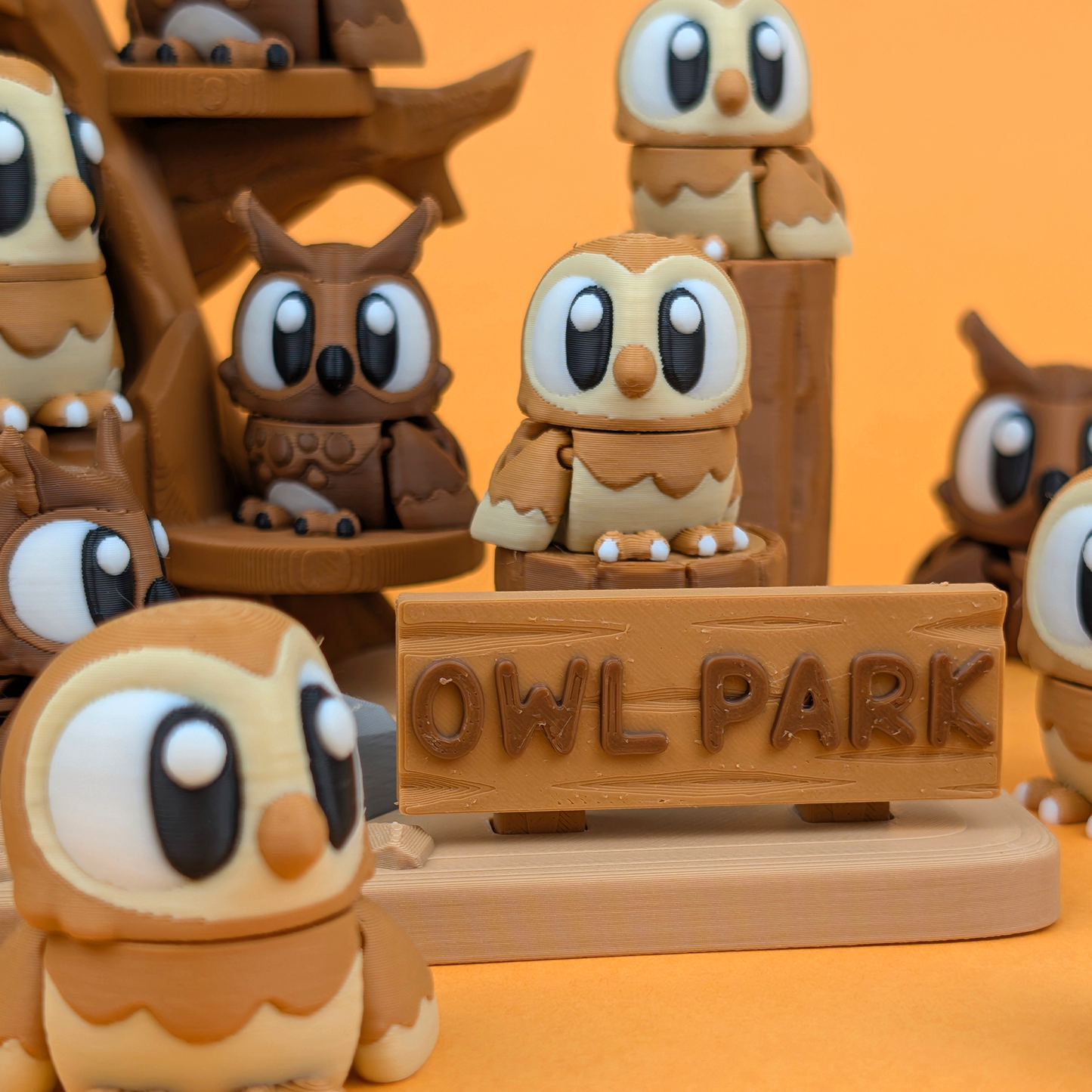 Owl Park – A Cozy Forest Full of Feathered Friends 🦉🌳
