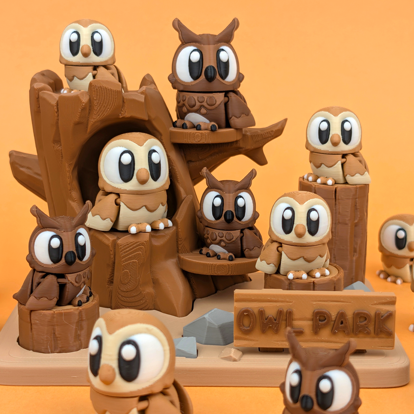 Owl Park – A Cozy Forest Full of Feathered Friends 🦉🌳