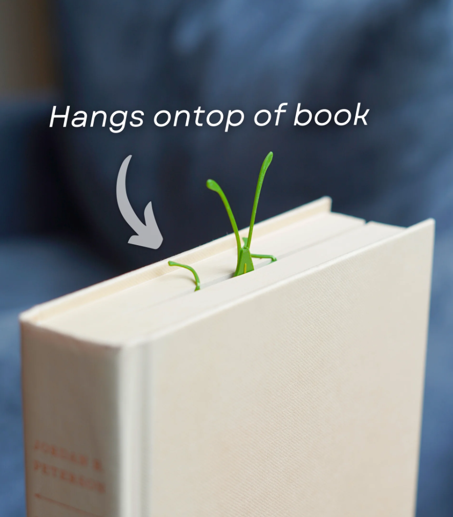 Office Bugs – Bee Tack, Leaf Bug Bookmark, Stick Bug Pen, Lady Bug Magnet