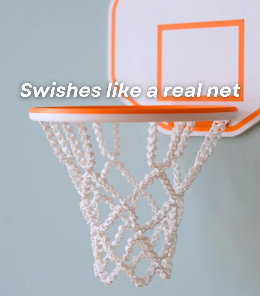 Mini Basketball with Swishing Net - Mini Hoop