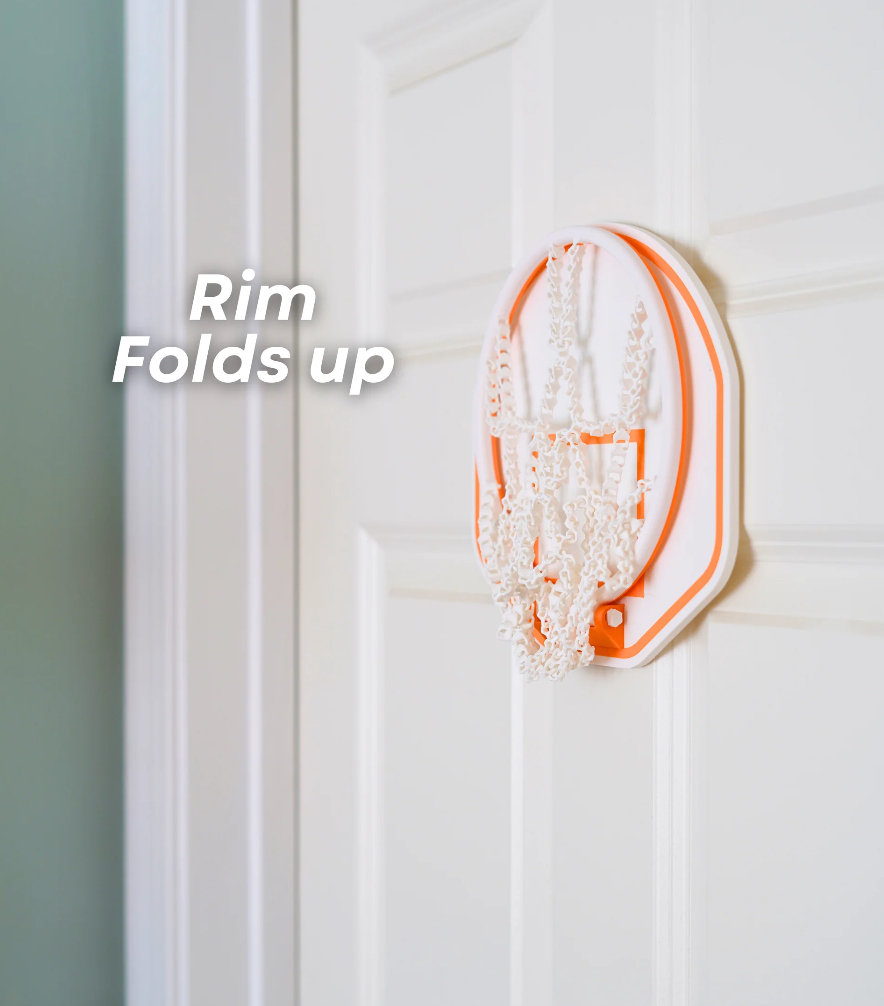 Mini Basketball with Swishing Net - Mini Hoop
