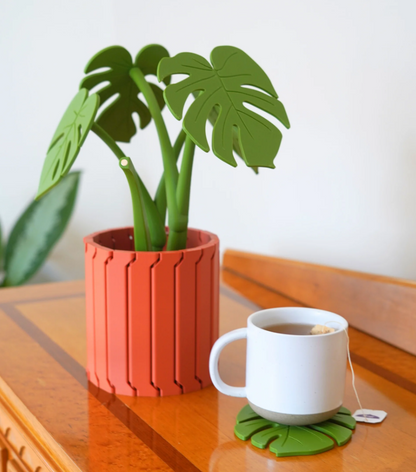 Monstera Coaster Set - Coaster Set End Table