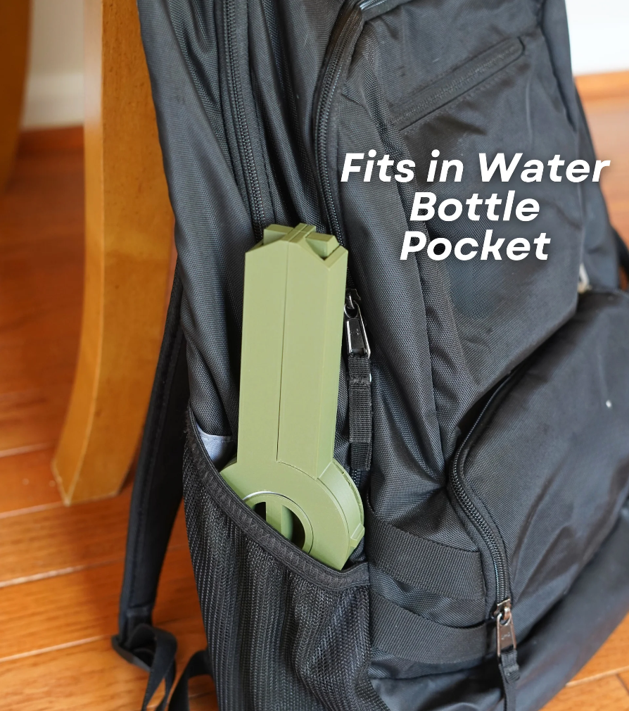 Portable Laptop Stand - Print in Place Collapsing Laptop Stand with Cable Coil