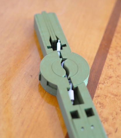 Portable Laptop Stand - Print in Place Collapsing Laptop Stand with Cable Coil