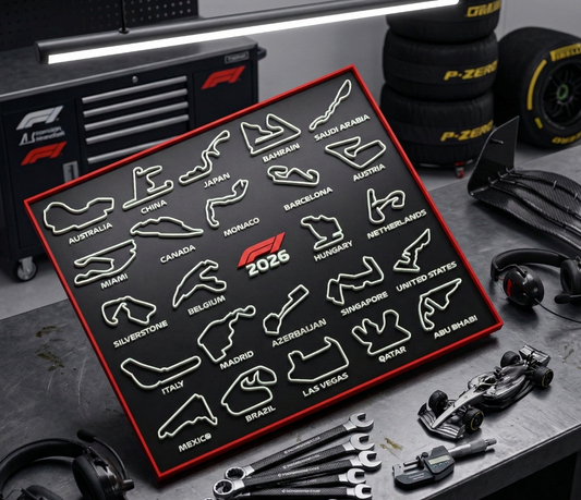 Formula 1 - 2026  Calendar Frame