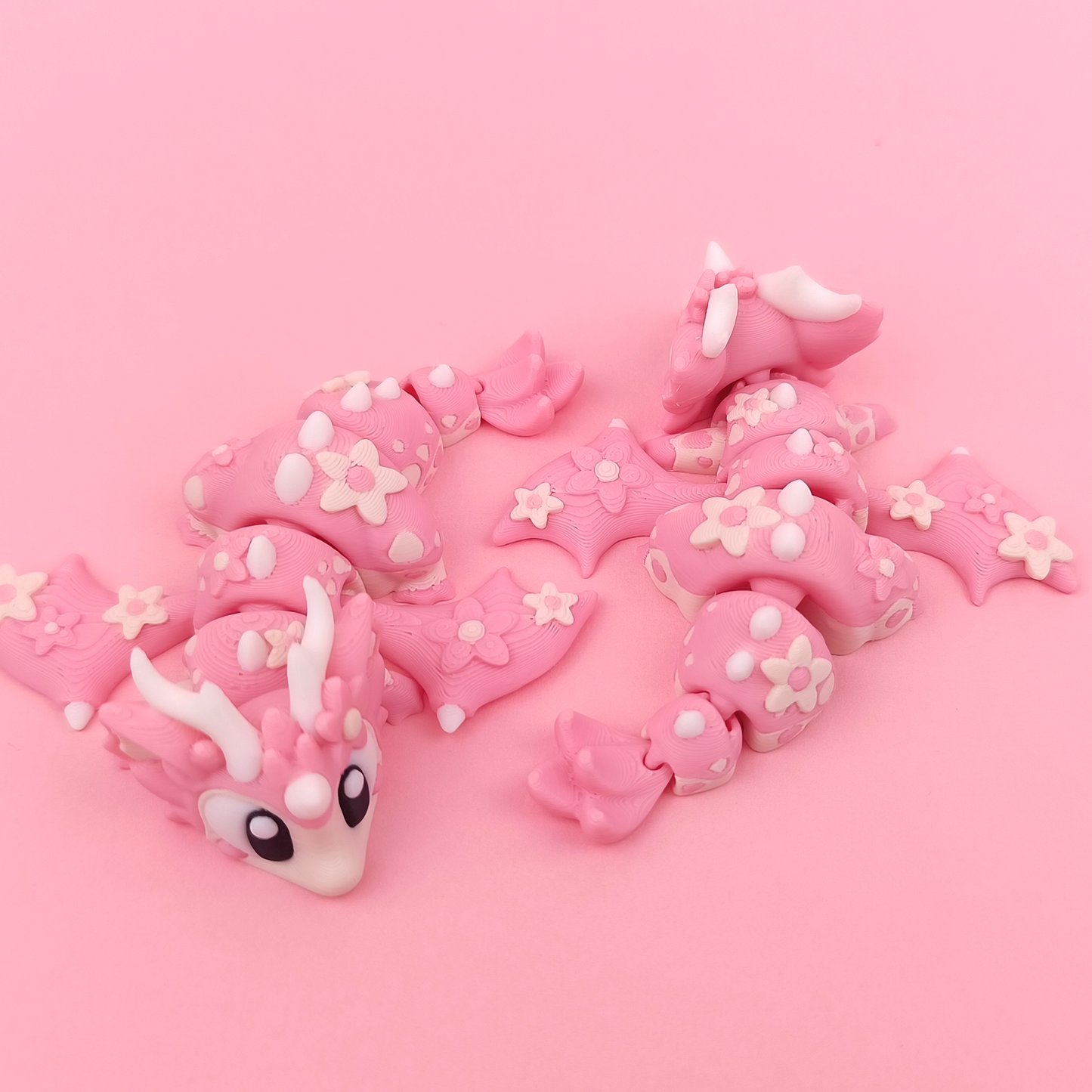 Flexi Cherry Blossom Mini Dragon with Egg – A Magical Spring Companion 🌸🐉