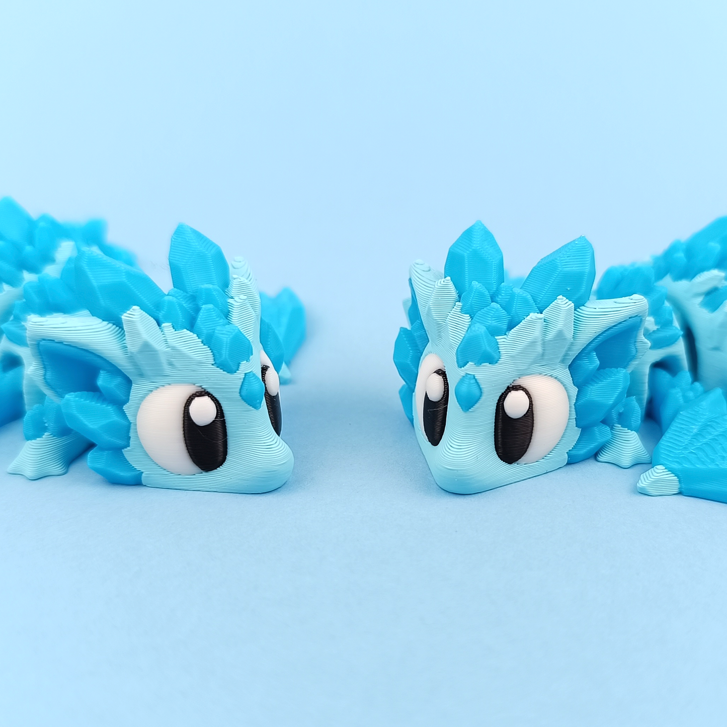 Crystal Mini Dragon – Frozen Fantasy Comes to Life ❄️🐉