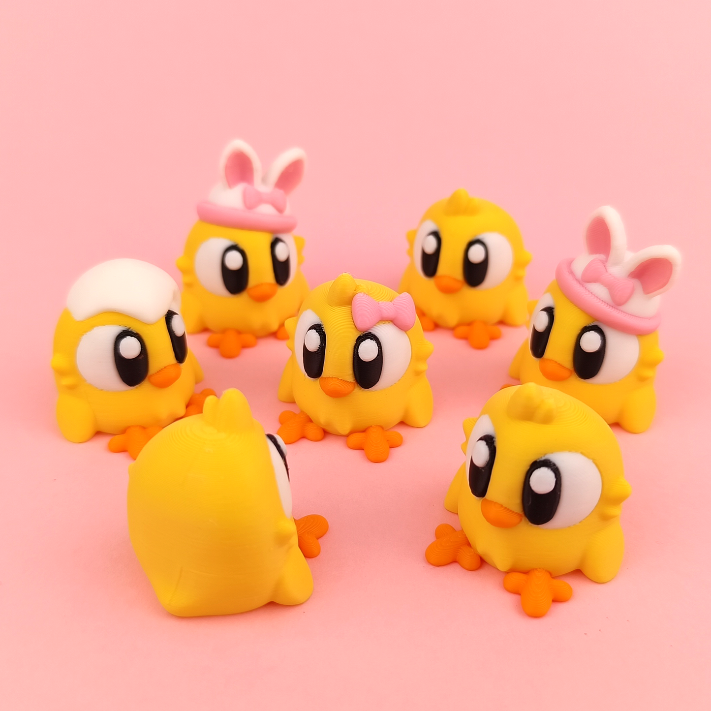 Baby Chicks – Adorable Keychain-Ready Companions 🐥✨