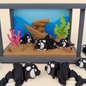 Flexi Orca Killer Whale + Fish Tank