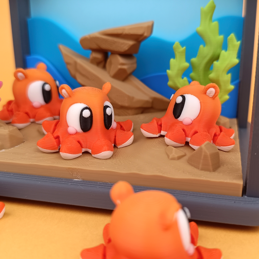 Flexi Dumbo Octopus + Tank