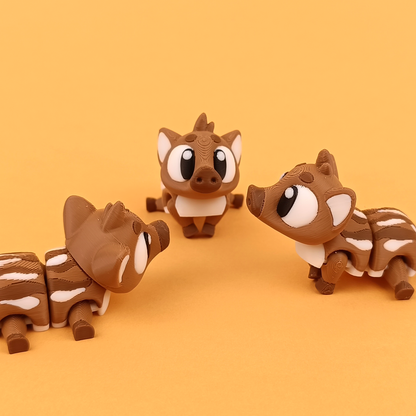 Flexi Mini Boar – Wildly Cute and Full of Charm 🐗🤎