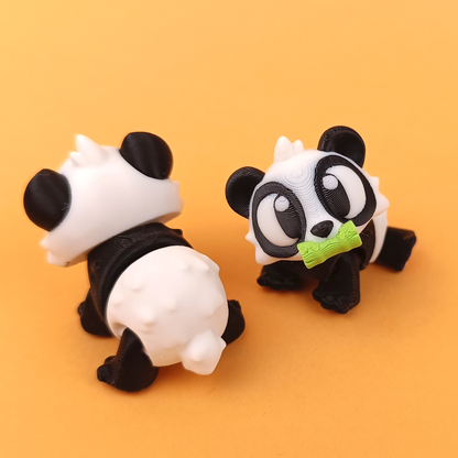 Flexi Panda – Bamboo-Loving Cuteness in Every Pose 🐼💚
