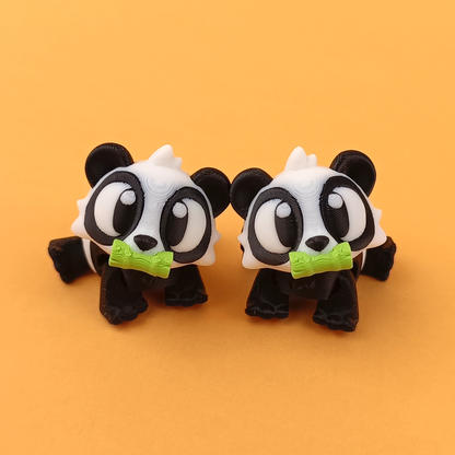 Flexi Panda – Bamboo-Loving Cuteness in Every Pose 🐼💚