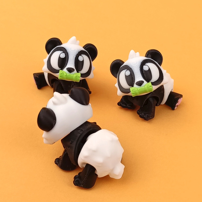Flexi Panda – Bamboo-Loving Cuteness in Every Pose 🐼💚