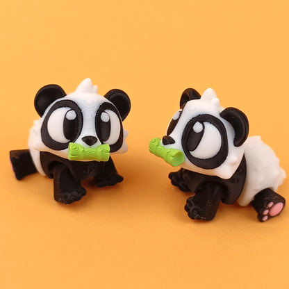 Flexi Panda – Bamboo-Loving Cuteness in Every Pose 🐼💚