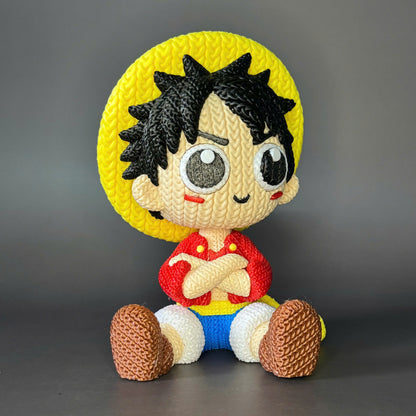 One Piece | Luffy - Knitted Style