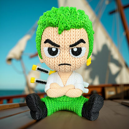 One Piece | Zoro - Knitted Stlyle