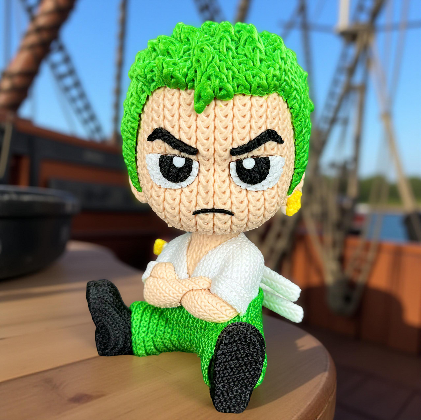 One Piece | Zoro - Knitted Stlyle