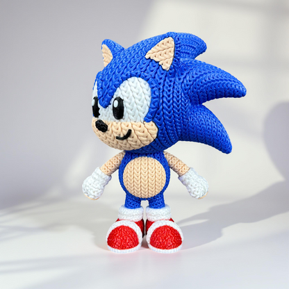Sonic the Hedgehog | Sonic - Knitted Style