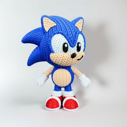 Sonic the Hedgehog | Sonic - Knitted Style