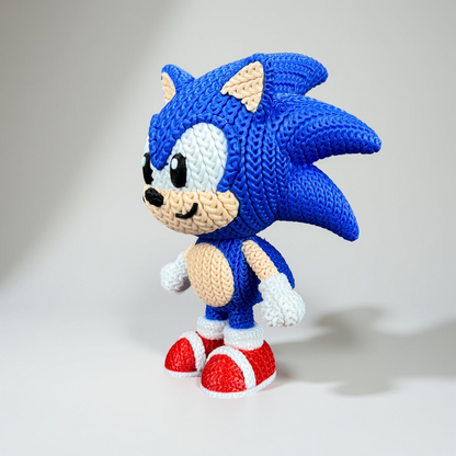 Sonic the Hedgehog | Sonic - Knitted Style
