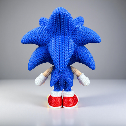 Sonic the Hedgehog | Sonic - Knitted Style