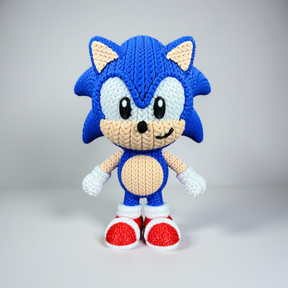 Sonic the Hedgehog | Sonic - Knitted Style