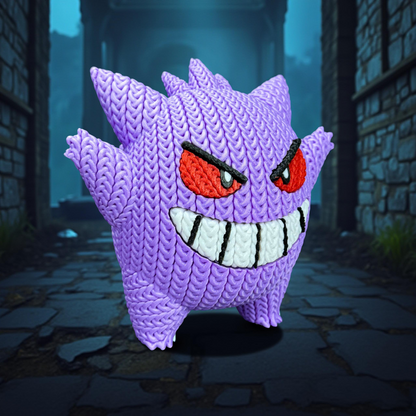 Pokemon - Gengar - Knitted Style