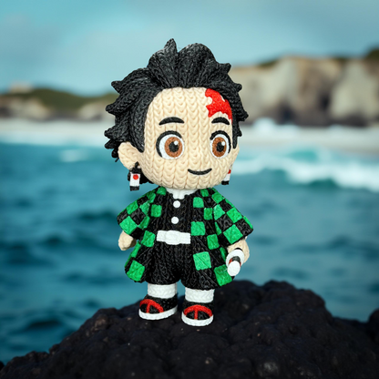 Demon Slayer - Tanjiro - Knitted Style